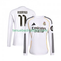 Thuisshirt Real Madrid Rodrygo 11 Mannen 2025-26 L-S