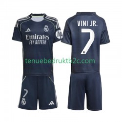 Uitshirt Real Madrid Vinicius Junior 7 Voetbalteneu Kinderen 2025-26 S-S