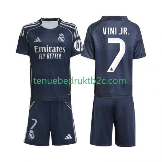 Uitshirt Real Madrid Vinicius Junior 7 Voetbalteneu Kinderen 2025-26 S-S
