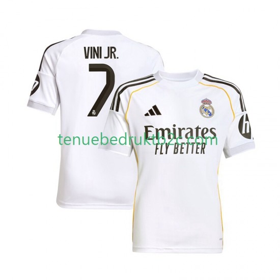 Thuisshirt Real Madrid Vinicius Junior 7 Mannen 2025-26 S-S