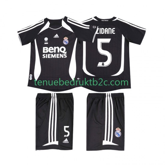 Uitshirt Retro Real Madrid ZIDANE 5 2007 Voetbalteneu Kinderen 2006 S-S