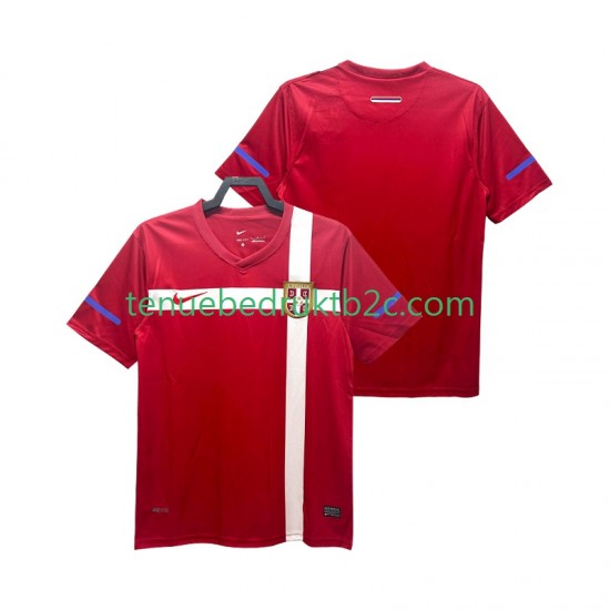 Thuisshirt Retro Servië Mannen 2010 S-S