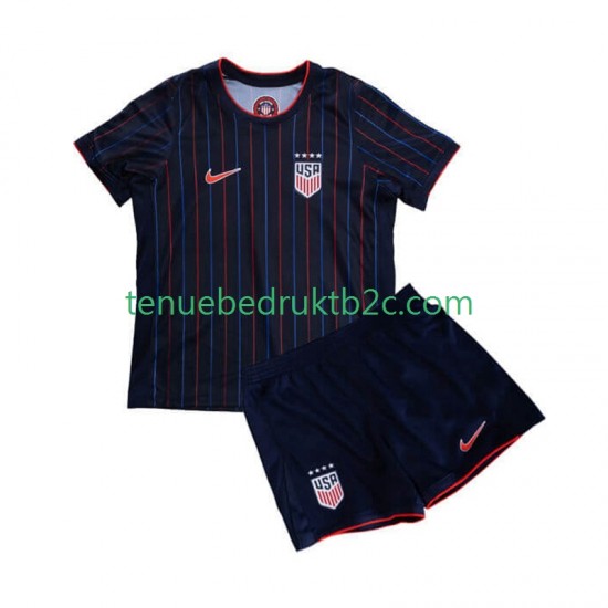Uitshirt USA Voetbalteneu Kinderen 2025 S-S