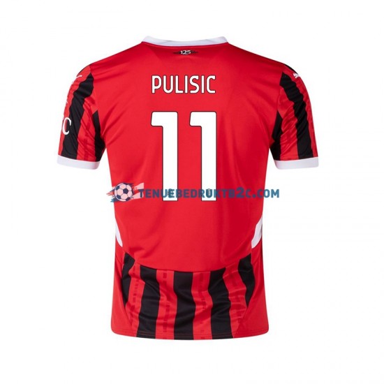 Thuisshirt AC Milan Pulisic 11 Mannen 2024-25 S-S