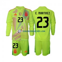 Uitshirt Argentinië Keeper Emiliano Martinez 23 Voetbalteneu Kinderen 2024 L-S