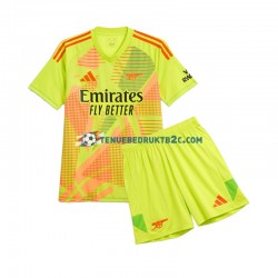 Thuisshirt Arsenal Keeper Voetbalteneu Kinderen 2024-25 S-S