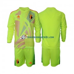 Uitshirt België Keeper Voetbalteneu Kinderen Europacup 2024 L-S