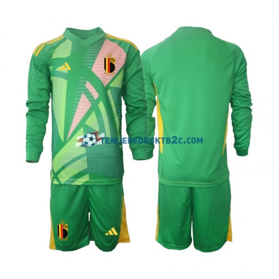 3de shirt België Keeper Voetbalteneu Kinderen Europacup 2024 L-S