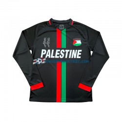 Thuisshirt Club Deportivo Palestino Center Stripre Mannen 2024-25 L-S