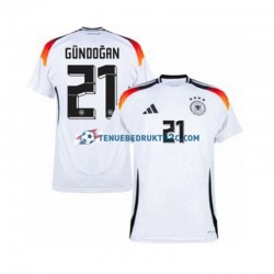 Thuisshirt Duitsland Ilkay Gundogan 21 Mannen Europacup 2024 S-S