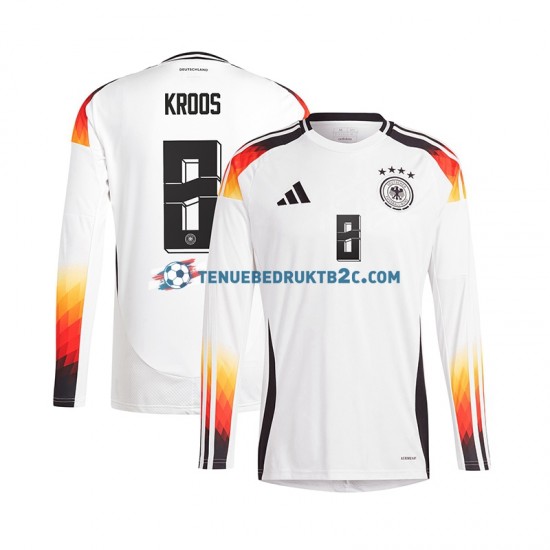 Thuisshirt Duitsland Toni Kroos 8 Mannen Europacup 2024 L-S