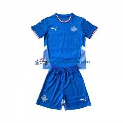 Thuisshirt IJsland Voetbalteneu Kinderen 2024 S-S