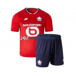 Thuisshirt LOSC Lille Voetbalteneu Kinderen 2024-25 S-S