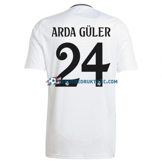 Thuisshirt Real Madrid ARDA GULER 24 Mannen 2024-25 S-S