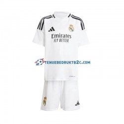 Thuisshirt Real Madrid Voetbalteneu Kinderen 2024-25 S-S Wit