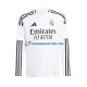 Thuisshirt Real Madrid Mannen 2024-25 L-S Wit