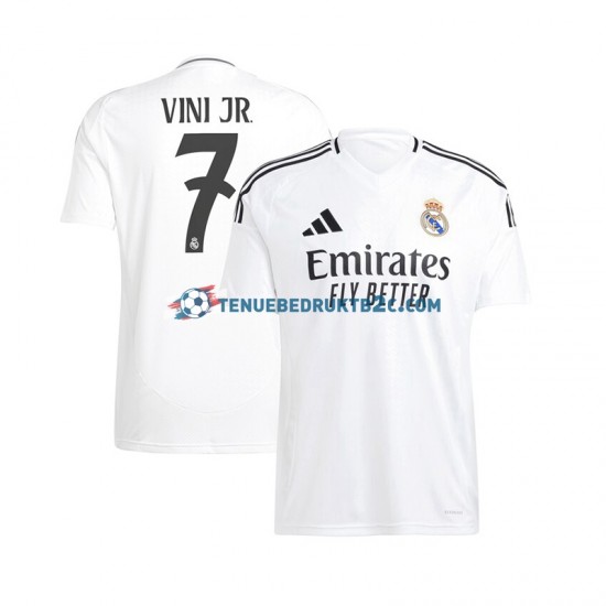 Thuisshirt Real Madrid Vinicius Junior 7 Mannen 2024-25 S-S