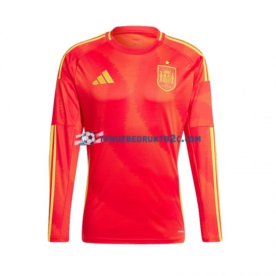 Thuisshirt Spanje Mannen Europacup 2024 L-S