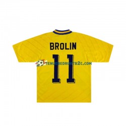 Thuisshirt Retro Zweden Brolin 11 Mannen 1994 S-S