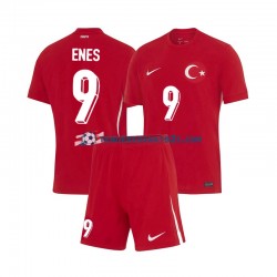 Uitshirt Turkije Enes Unal 9 Voetbalteneu Kinderen Europacup 2024 S-S