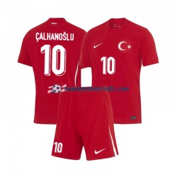 Uitshirt Turkije Hakan Calhanoglu 10 Voetbalteneu Kinderen Europacup 2024 S-S