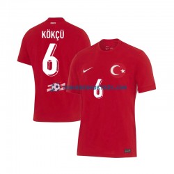 Uitshirt Turkije Orkun Kokcu 6 Mannen Europacup 2024 S-S