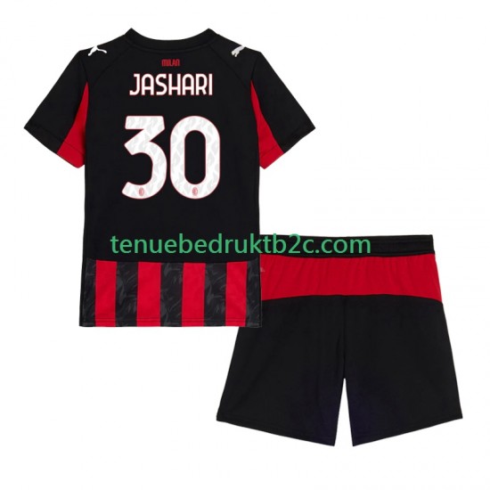 Thuisshirt AC Milan Ardon Jashari 30 Voetbalteneu Kinderen 2025-26 S-S