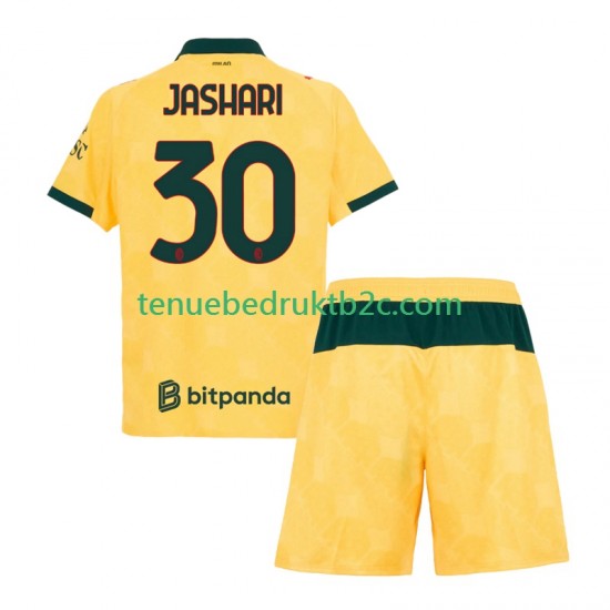 3de shirt AC Milan Ardon Jashari 30 Voetbalteneu Kinderen 2025-26 S-S