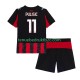 Thuisshirt AC Milan Christian Pulisic 11 Voetbalteneu Kinderen 2025-26 S-S