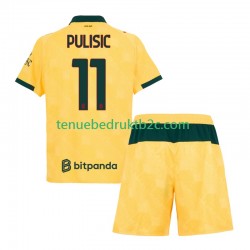 3de shirt AC Milan Christian Pulisic 11 Voetbalteneu Kinderen 2025-26 S-S