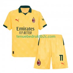3de shirt AC Milan Christian Pulisic 11 Voetbalteneu Kinderen 2025-26 S-S