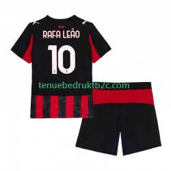 Thuisshirt AC Milan Rafael Leao 10 Voetbalteneu Kinderen 2025-26 S-S