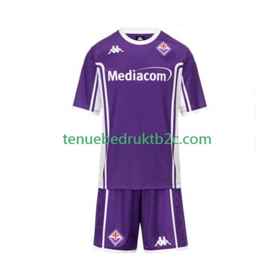 Thuisshirt Fiorentina Voetbalteneu Kinderen 2025-26 S-S