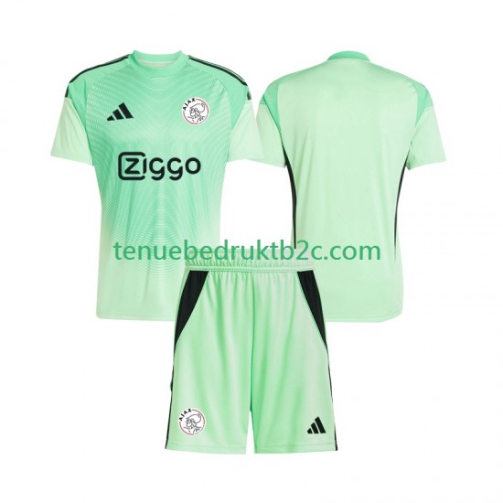 Thuisshirt AFC Ajax Keeper Voetbalteneu Kinderen 2025-26 S-S
