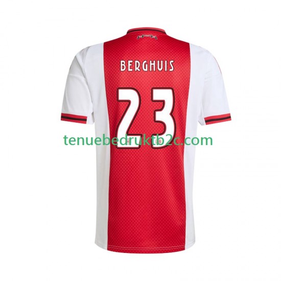 Thuisshirt AFC Ajax Steven Berghuis 23 Mannen 2025-26 S-S