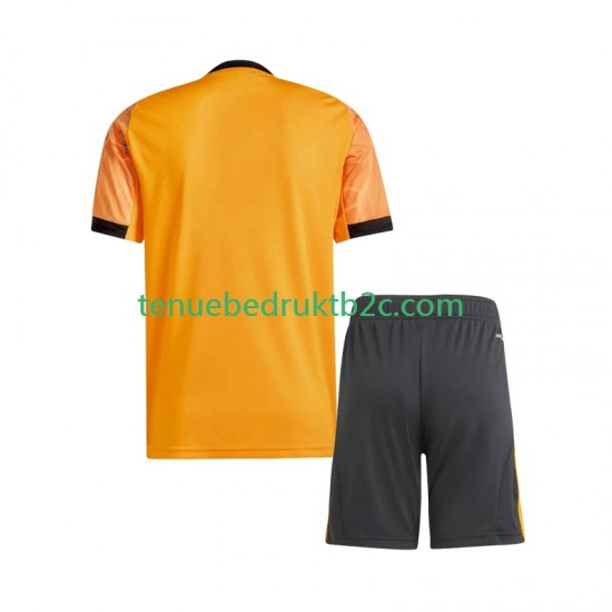 Uitshirt AS Roma Voetbalteneu Kinderen 2025-26 S-S