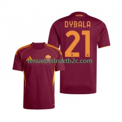 Thuisshirt AS Roma Dybala 21 Mannen 2025-26 S-S