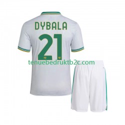 3de shirt AS Roma Dybala 21 Voetbalteneu Kinderen 2025-26 S-S