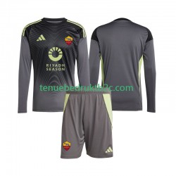 Thuisshirt AS Roma Keeper Voetbalteneu Kinderen 2025-26 L-S