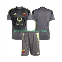 Thuisshirt AS Roma Keeper Voetbalteneu Kinderen 2025-26 S-S