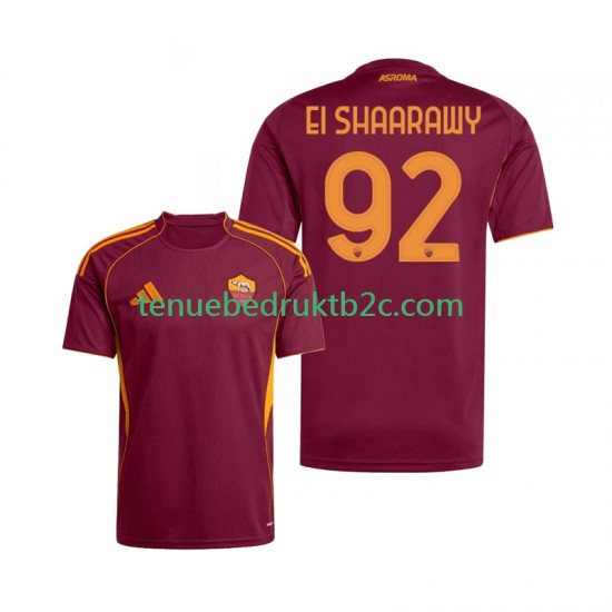 Thuisshirt AS Roma Stephan El Shaarawy 92 Mannen 2025-26 S-S
