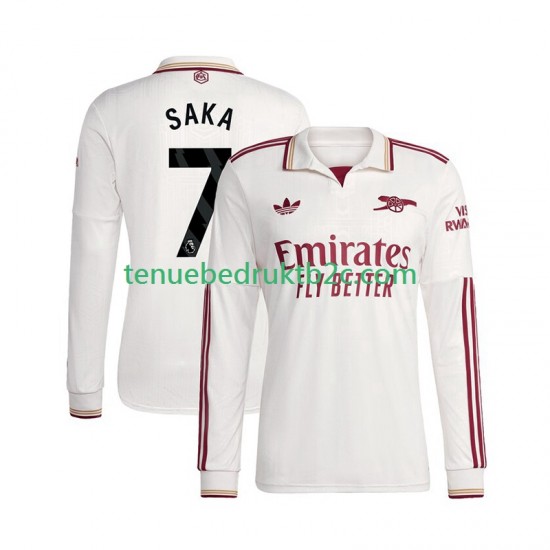 3de shirt Arsenal Bukayo Saka 7 Mannen 2025-26 L-S