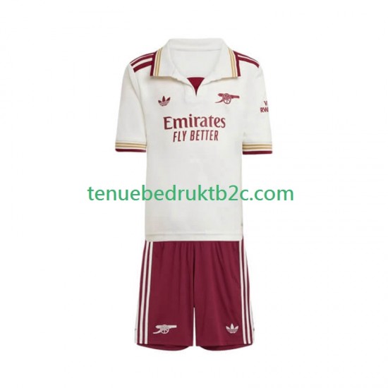 3de shirt Arsenal Voetbalteneu Kinderen 2025-26 S-S