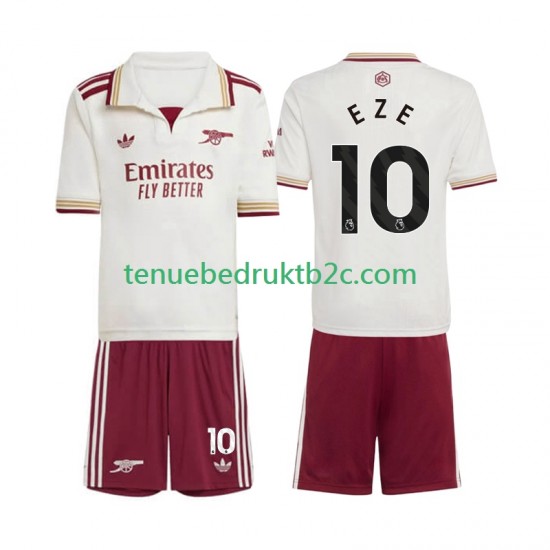 3de shirt Arsenal Eberechi Eze 10 Voetbalteneu Kinderen 2025-26 S-S