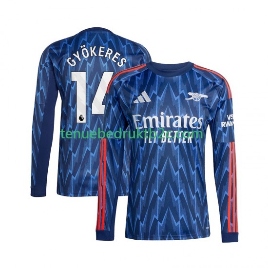 Uitshirt Arsenal Viktor Gyokeres 14 Mannen 2025-26 L-S