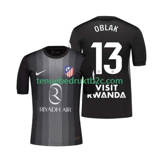 Uitshirt Atlético Madrid Keeper Jan Oblak 13 Mannen 2025-26 S-S