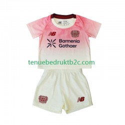 Uitshirt Bayer 04 Leverkusen Voetbalteneu Kinderen 2025-26 S-S