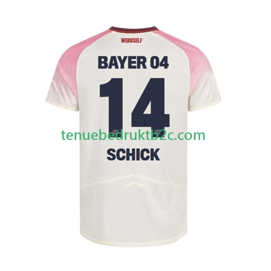 Uitshirt Bayer 04 Leverkusen Patrik Schick 14 Mannen 2025-26 S-S