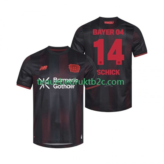 Thuisshirt Bayer 04 Leverkusen Patrik Schick 14 Mannen 2025-26 S-S