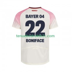 Uitshirt Bayer 04 Leverkusen Victor Boniface 22 Mannen 2025-26 S-S